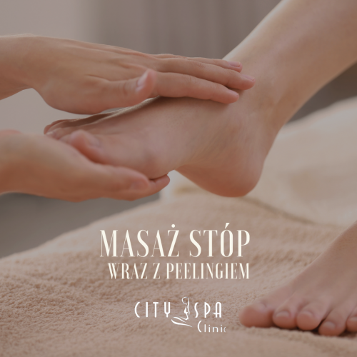 Masaż stóp wraz z peelingiem